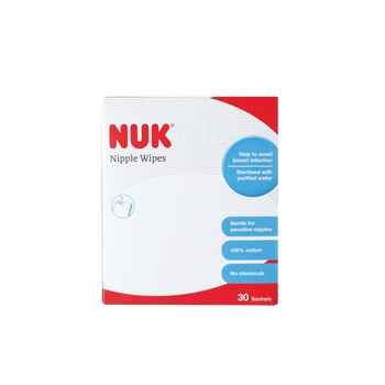 NUK Nipple Wipes (30 sachets)