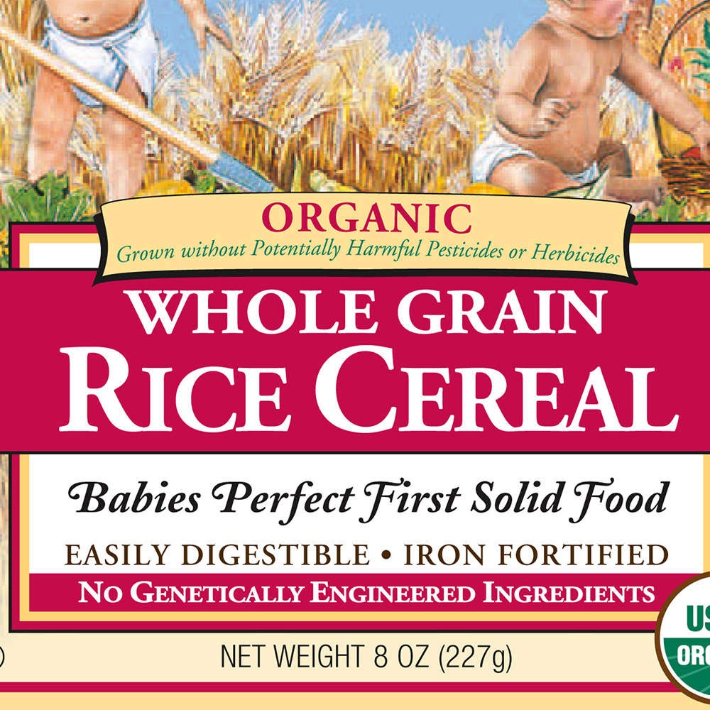 Earth's Best Organic Rice Best Baby Cereal For Babies Earth's