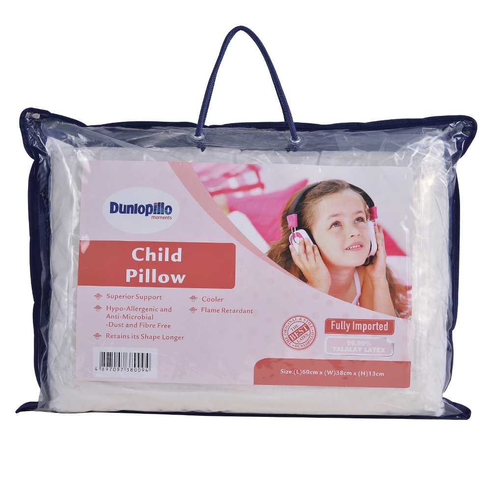 dunlopillo child pillow