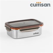 Cuitisan Rectangular Stainless Steel Container 680ml, Sign.