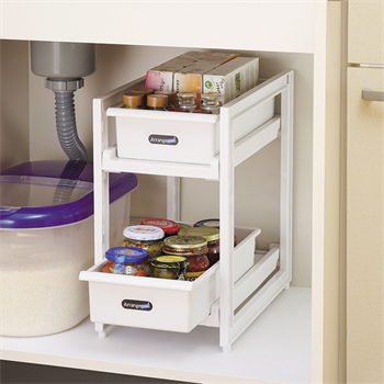 Pearl 2-stage under the sink slide stocker