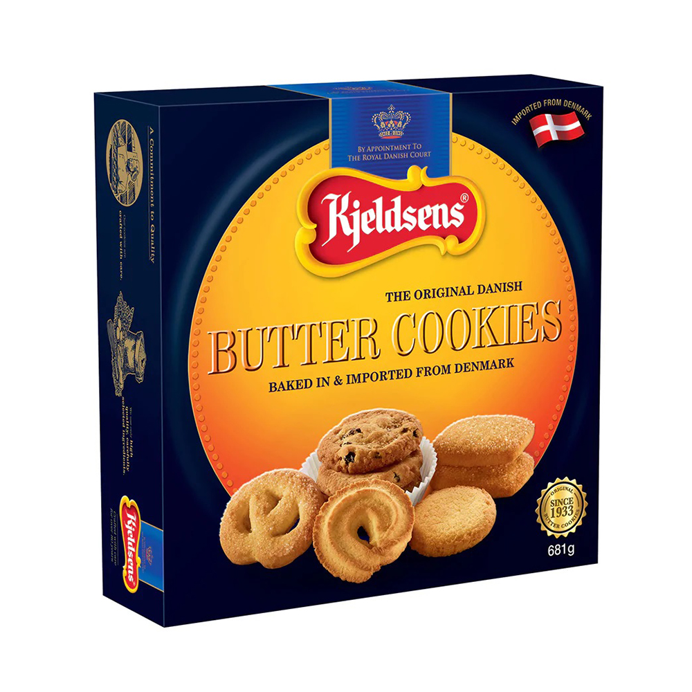  Kjeldsens Danish Butter Cookies 1lb. : Grocery