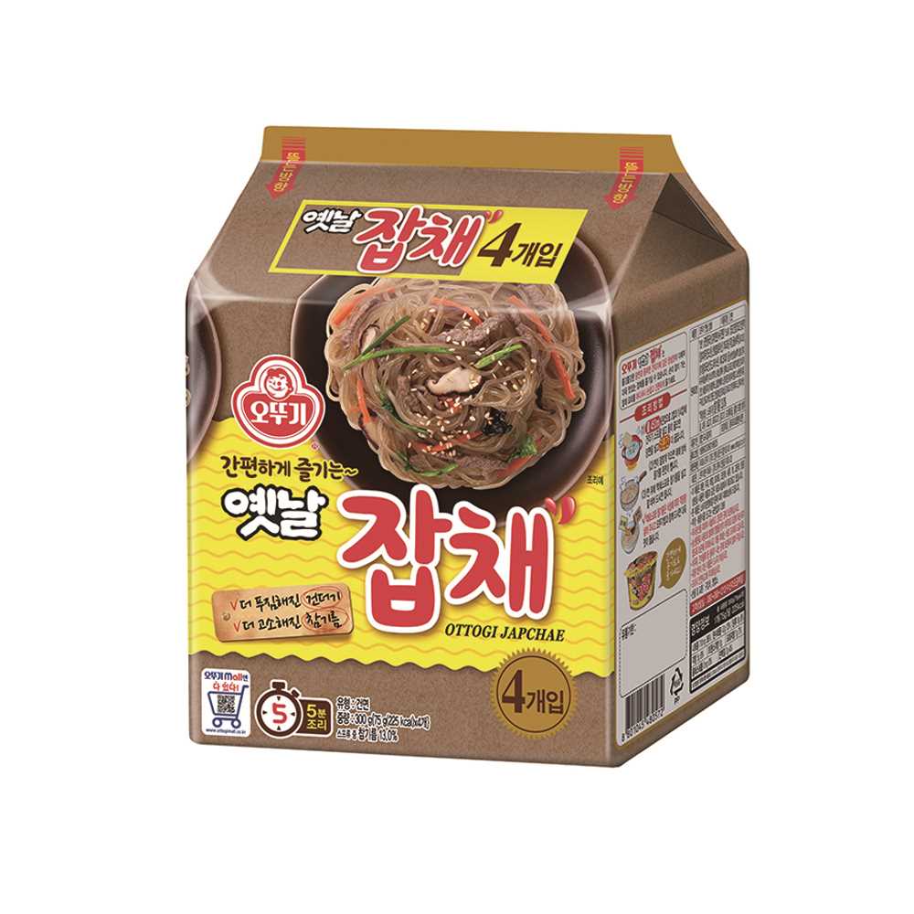 不倒翁韓式炒粉絲75克4包裝--永安網店