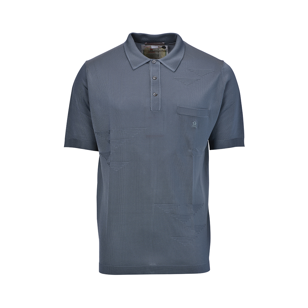 Montagut Fil lumiere Polo Shirt 321663 Metal Wing On NETshop