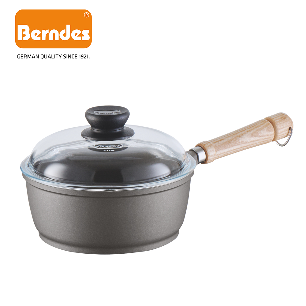 Berndes Bonanza Saucepan w/glass lid 18cm+Deep Casserole w/glass