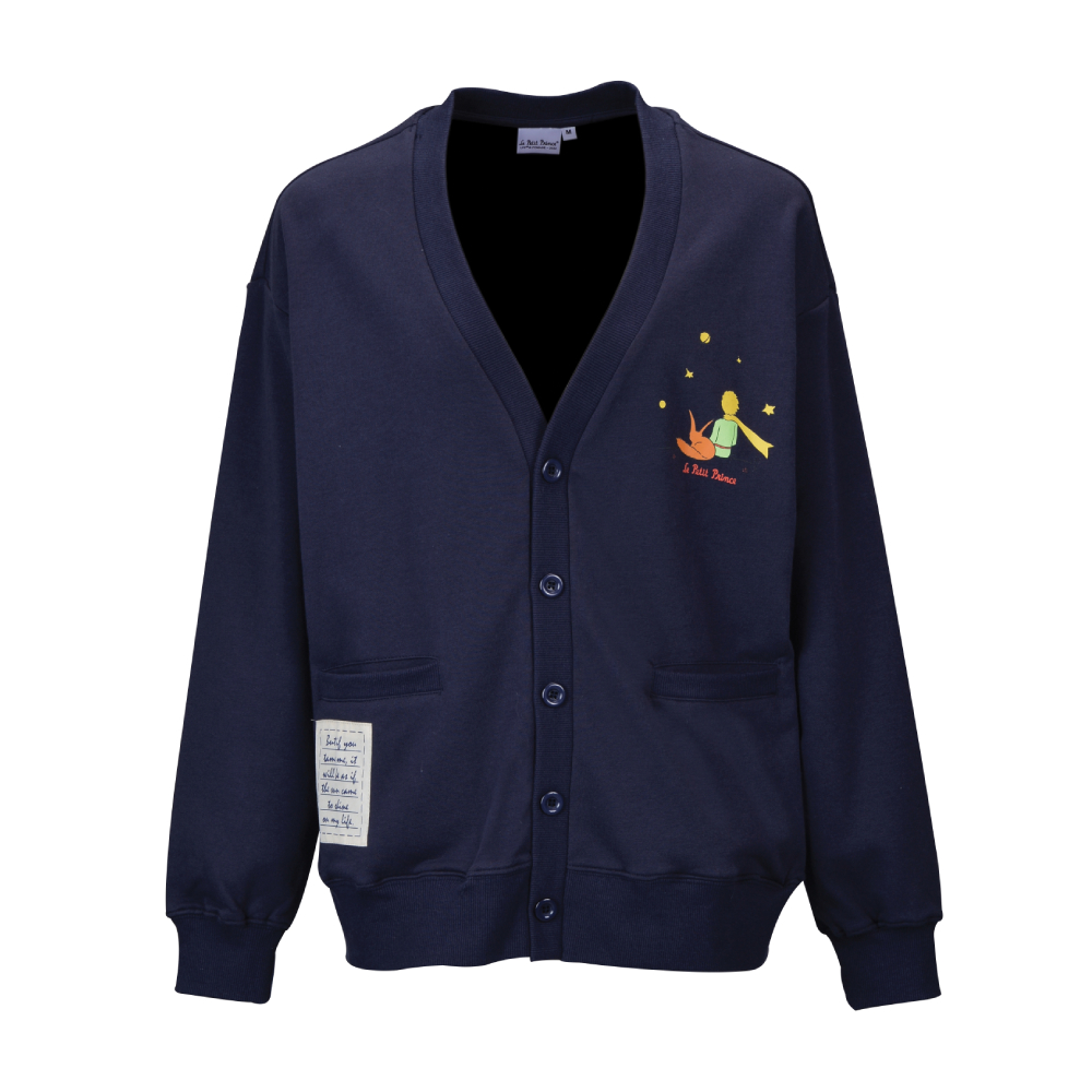 Le Petit Prince French Terry Cardigan 