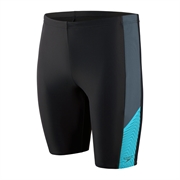 Speedo Endurance10  男士 Dive 及膝泳褲 83812826F902-黑加藍色