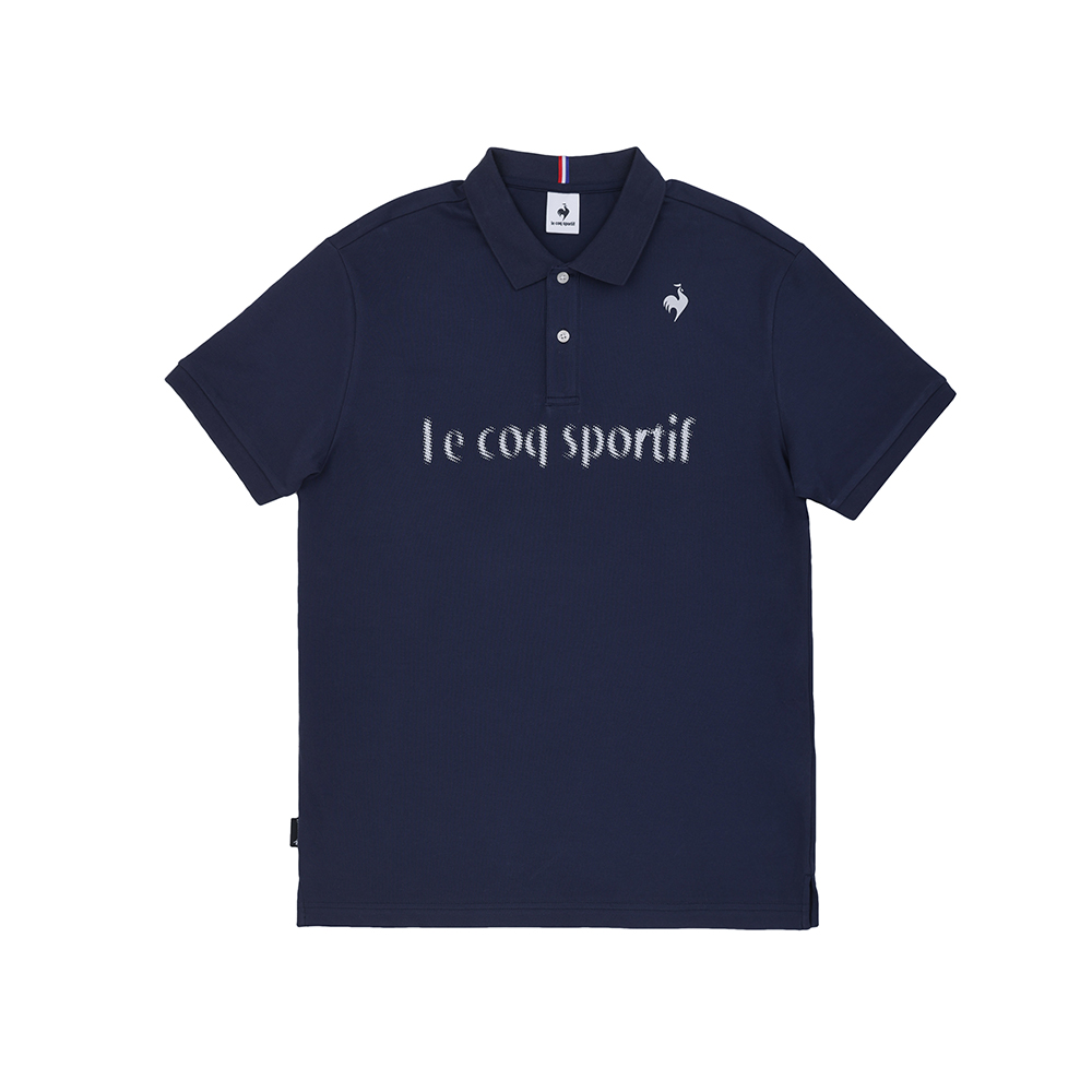 le coq sportif Men s Short Sleeve Polo Shirt QLMTHA41 NVY Wing On NETshop