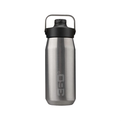 360 Degrees Vacuum Insulated Stainless Wide Mouth with Sip Cap 550ml 360SSWINSIP550 (Silver)