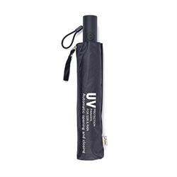 J.Moran light weight carbon fibre UV automatic umbrella 22M05-Black