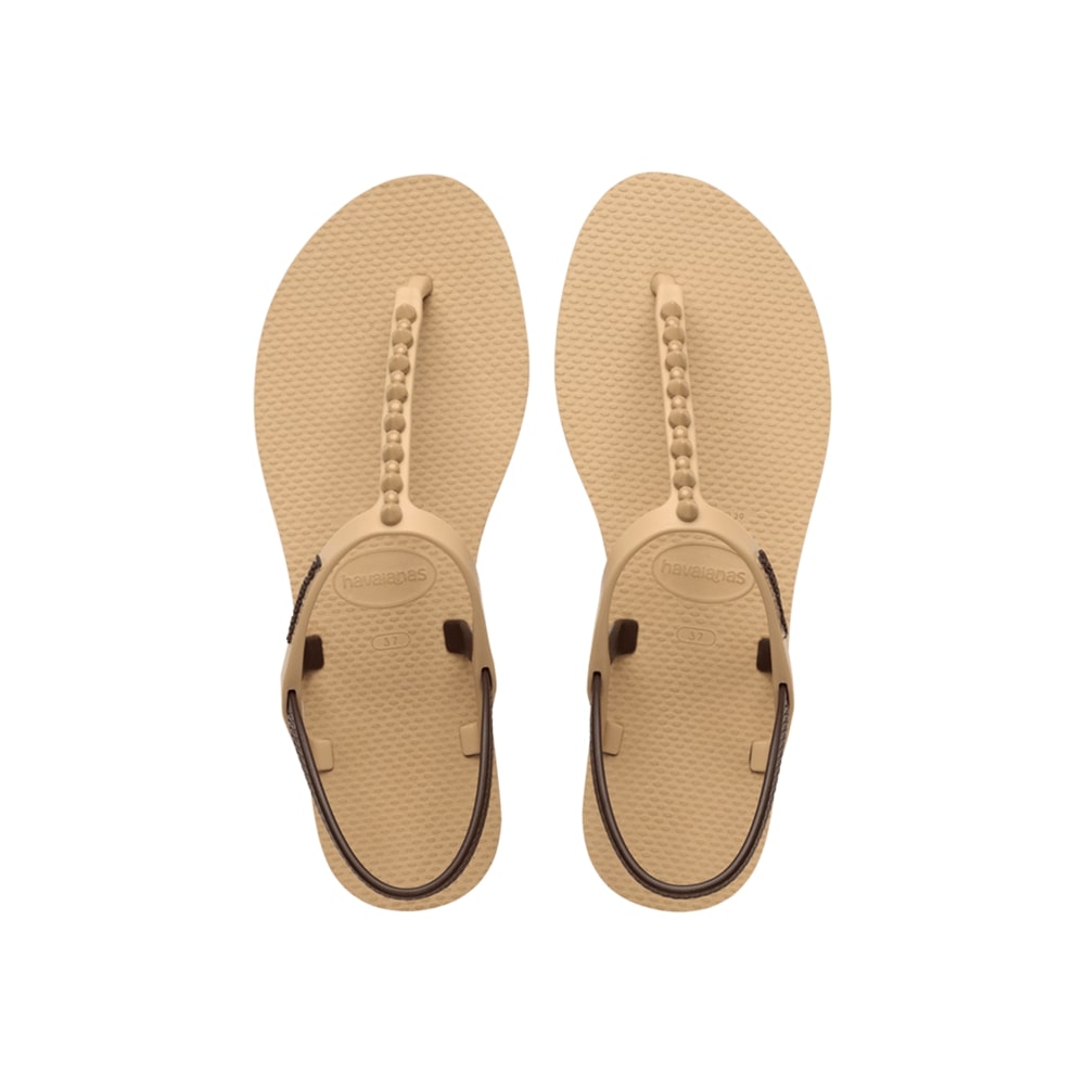 Havaianas Women's You Paraty Studs Slippers 4147253-0570 GOLDEN