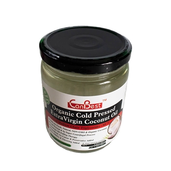 CanBest™ Organic Cold Pressed Extra Virgin  Coconut Oil 500ml