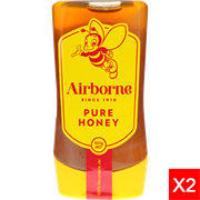 Airborne Pure Honey - Squeezy Bottle 500g(2pcs)