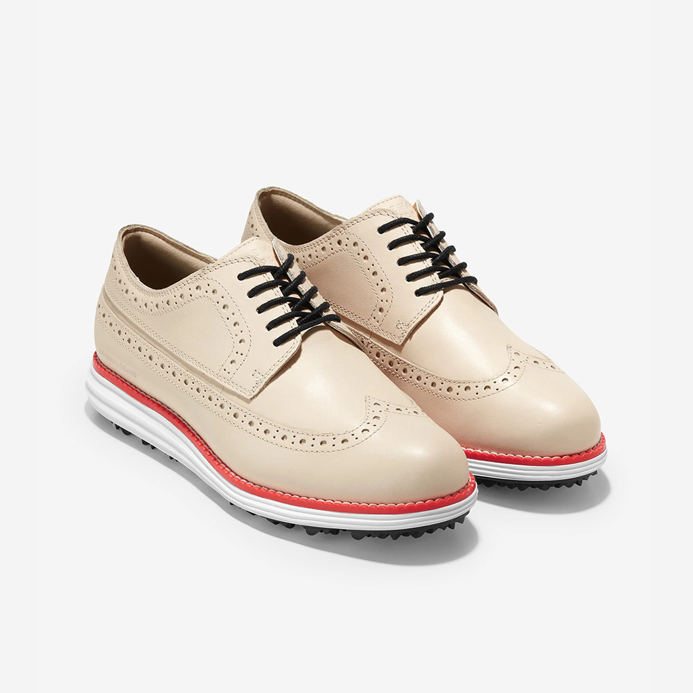 Cole Haan Women's ØriginalGrand Golf Shoe W23540 (Ivory)--Wing On