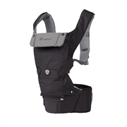 HUGPAPA Dial-Fit PRO 3-in-1 Hip Seat Baby Carrier(Charcoal)