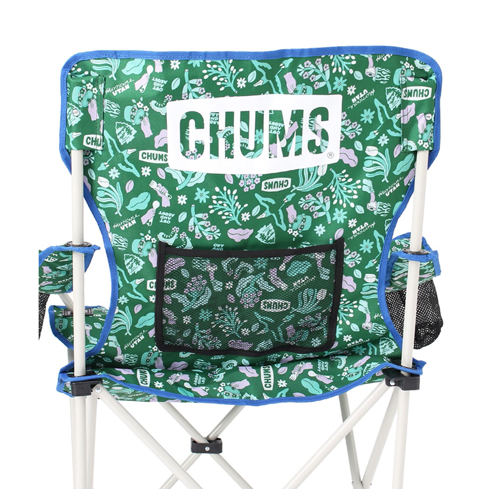 CHUMS Sayori Wada Easy Chair Wide CH62-1915 Z285 Into Green