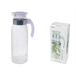 Hario 1.4L玻璃冷水瓶(粉紫色)