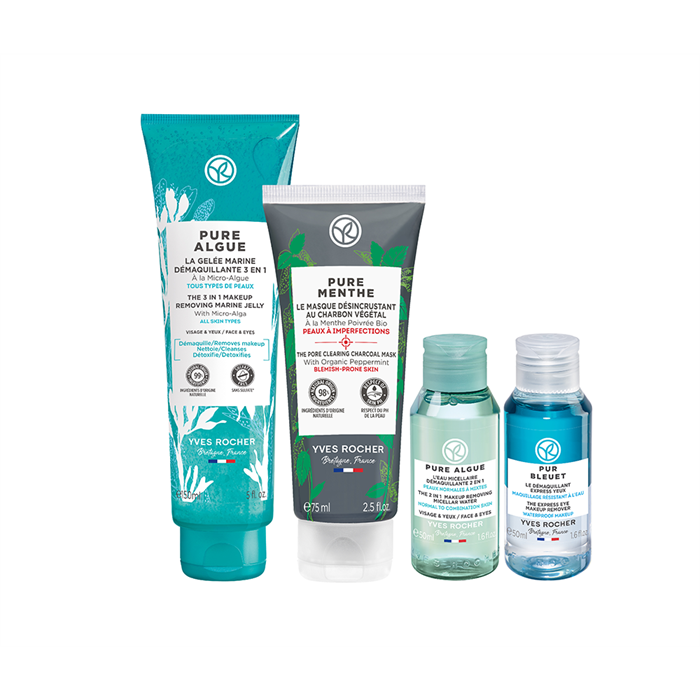 YVES ROCHER Pure Cleansing Value Set (2023-AB-0809)--Wing On NETshop