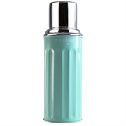122 SIGNATURE Double Layer Vacuum Glass Liner Thermos Bottle 450ml-Turquose