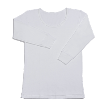 GUNZE BOY ROUND NECK LONG SLEEVES TOP BF2350C-2380C WHX