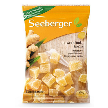 Seeberger Ginger Diced 200g