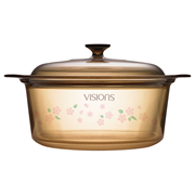 VISIONS 双耳汤锅 5.0L (樱花) + PYREX硅胶锅垫