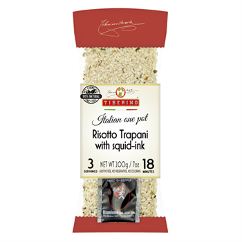 Tiberino Squid Ink Risotto 200g