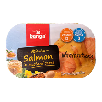 Banga Salmon in Mustard Sauce 120g