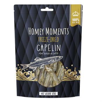 Homey Moments Freeze Dried Capelin 125g