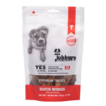 TubbyK9 Duck wings 100g