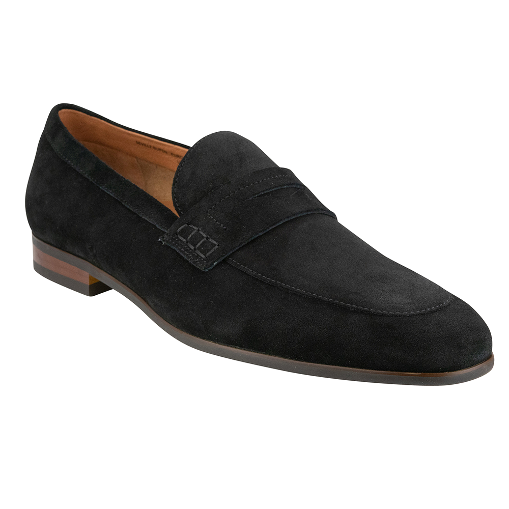 Mens Seville Slip-On Suede Florsheim Seville Moc Toe Penny Slip On – Shoetemplegh main image 3