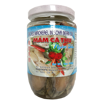 Vasifood Salted Fourfinger Salted Mackerel in Soya Bean Oil 430g