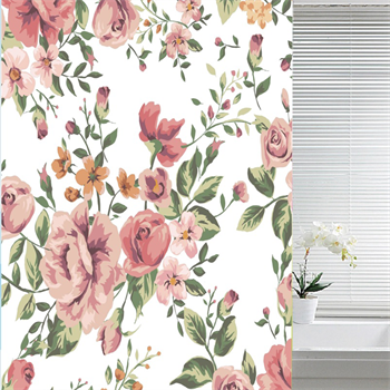 Shower Curtain 180x180cm -  Rose - 2404A