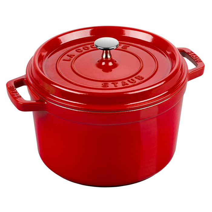 法國品牌Staub 24厘米4.76公升高身圓形燉鍋.--永安網店