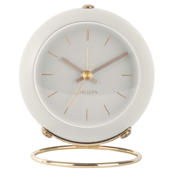 Karlsson Alarm Clock Globe, Wht KA5833WH
