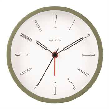 Karlsson AlarmClockBelleNumbers KA5915MG