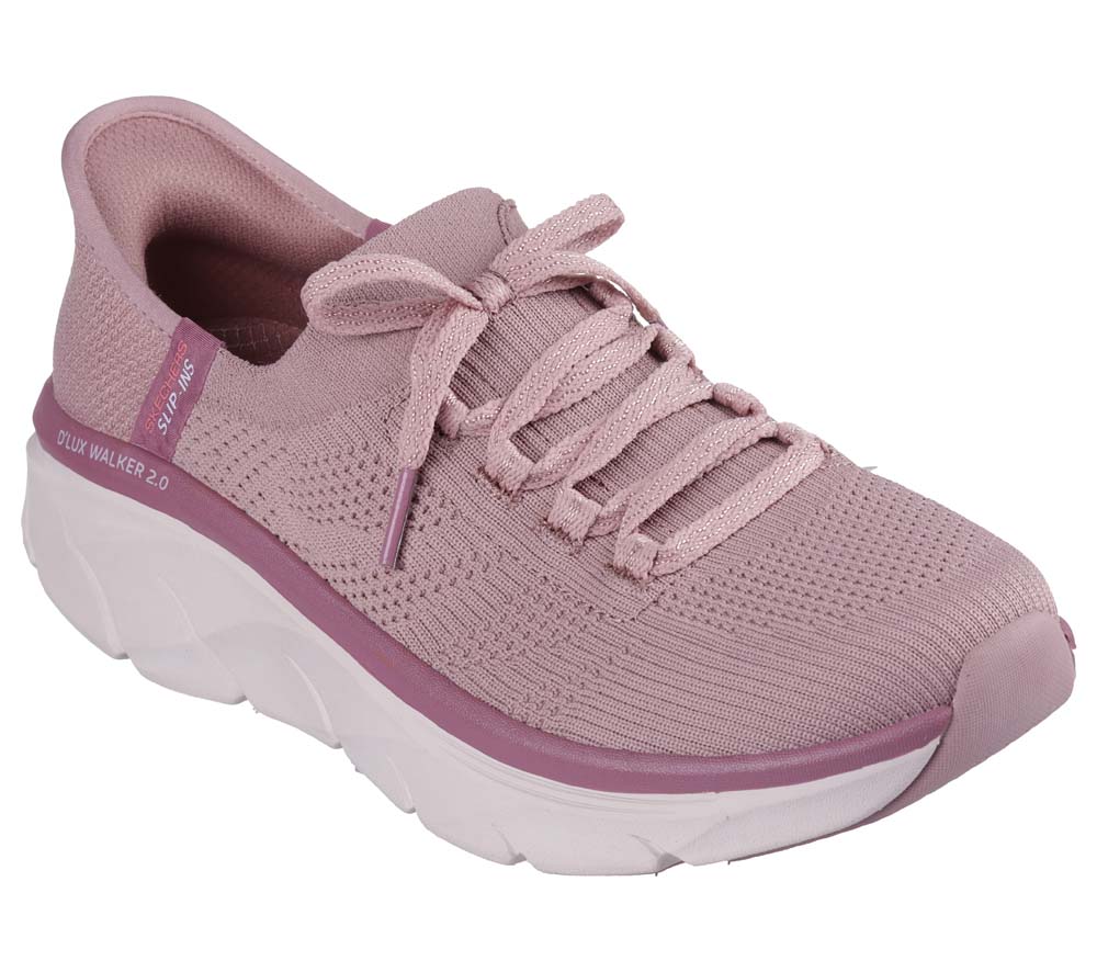 skechers air cooled memory foam pink
