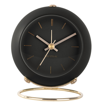 Karlsson Alarm Clock Globe, Blk KA5833BK