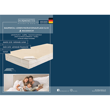 DormisetteCotton/linenMattressPad160x200