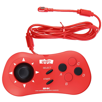 UNICO MVS mini GamePad - Red HKUM-CONTROLLER