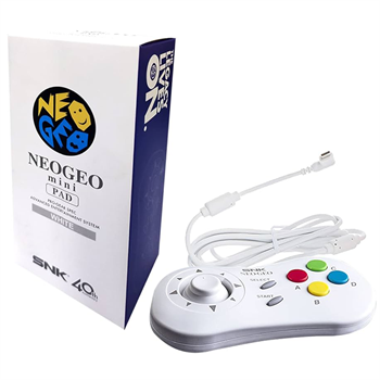 SNK NEOGEO mini GamePad - White HKUM-FPININ1820