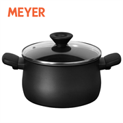 Meyer 20CM 3.8L Hard Anodized Nonstick Stockpot with Lid Model: 85096-TE07