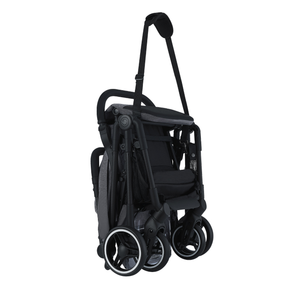 X3-Steel Baby Star Karbonz Carbon Fiber Baby Stroller - Steel  X3-Steel