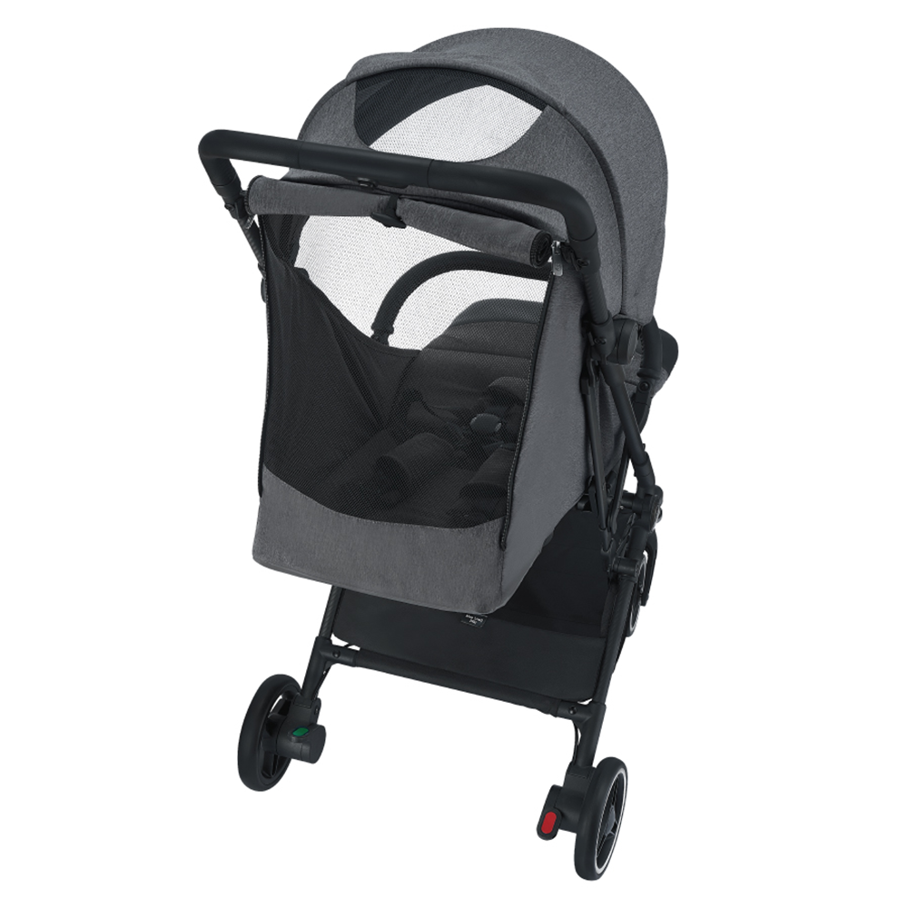X3-Steel Baby Star Karbonz Carbon Fiber Baby Stroller - Steel  X3-Steel