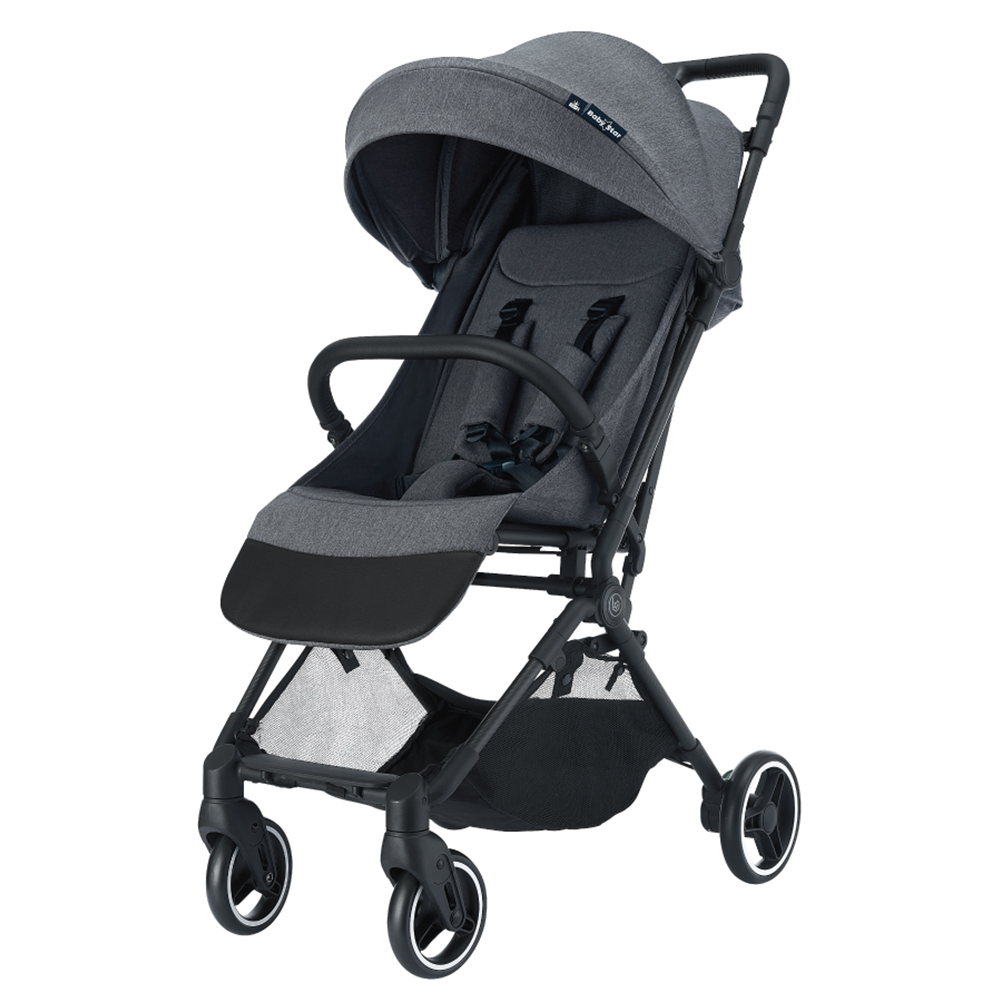 X3-Steel Baby Star Karbonz Carbon Fiber Baby Stroller - Steel  X3-Steel