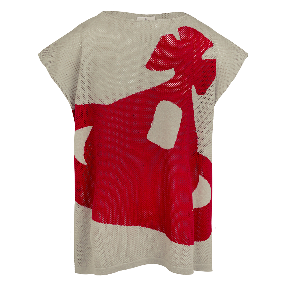 Vivienne Westwood Intarsia Pixel Orb ビーチ トップ Intarsia Pixel Orb Beach Top in BLACK | Vivienne Westwood®