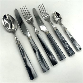 D&D Garda Shine Steel+Steel Marble 6pcs Set CD006GASS/MB