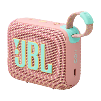 JBL GO 4 Ultra-Portable Bluetooth Speaker (Pink)