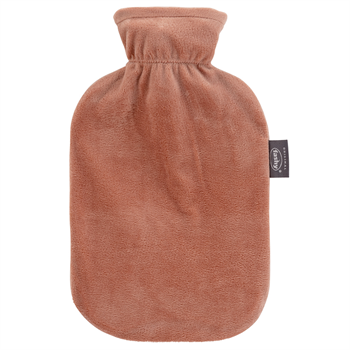 Fashy Hot Water Bottle 2.0L with Plush Cover