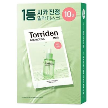 Torriden Balanceful Cica Mask 10pcs